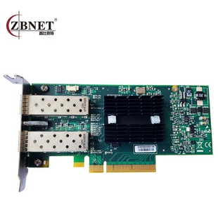 双口光纤网卡Mellanox ZBNET智比奈特 MNPH29D XSR 万兆网卡ZB10G2F光纤网卡2U半高挡板