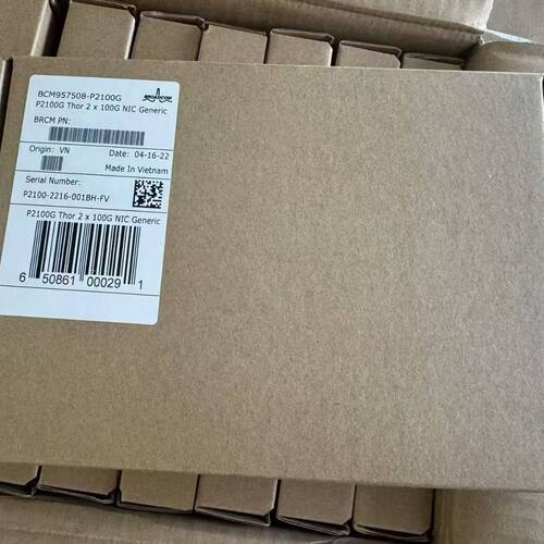 BCM957508-P2100G100G网卡