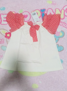 140码Shirley 秀兰邓波儿女童T恤夏季清凉贵牌日本带回稀少款现货