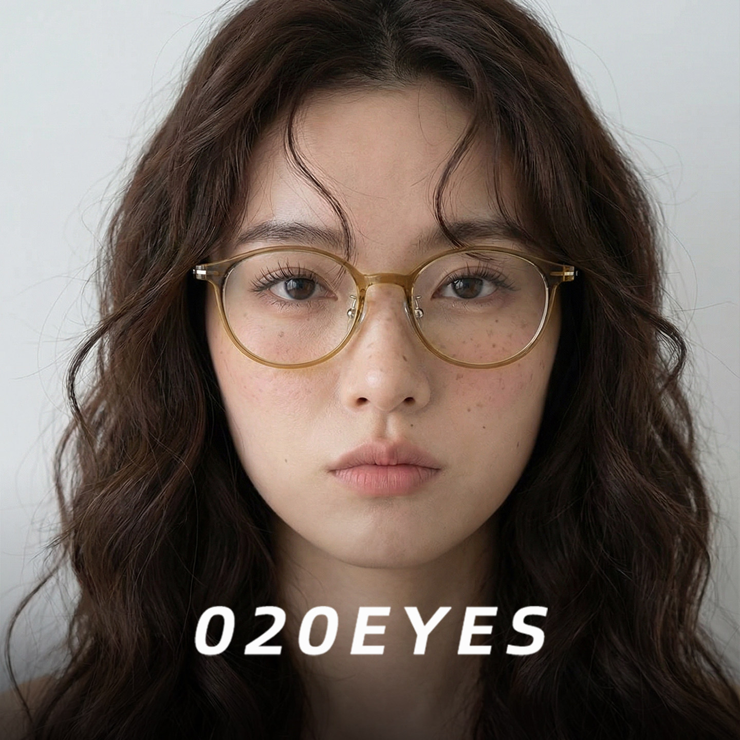 韩货进口超轻塑钢椭圆眼镜框近视可配度数玳瑁色平光防蓝光框架女