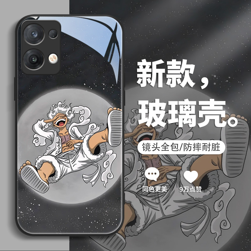 尼卡路飞玻璃适用华为p50手机壳