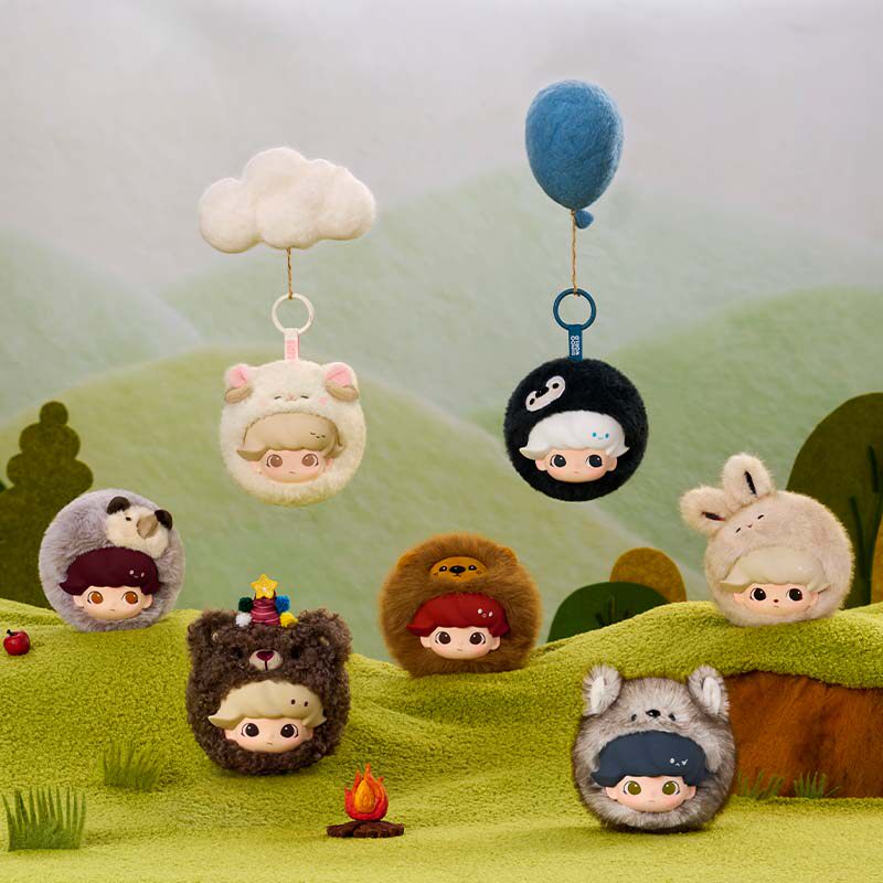 POPMART泡泡玛特DIMOO秘密话剧社系列耳机包盲盒周边礼物