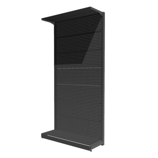 小红书网红少女五金洞洞板货架衣帽架租房免打孔无甲醛收纳整理架