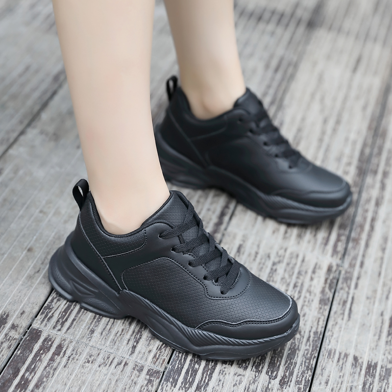 杨丽萍皮面跳舞鞋软底广场舞鞋