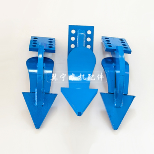 旋耕机配件7斤重犁尖加强中高箱旋地机犁体32长新款中间犁铧零件