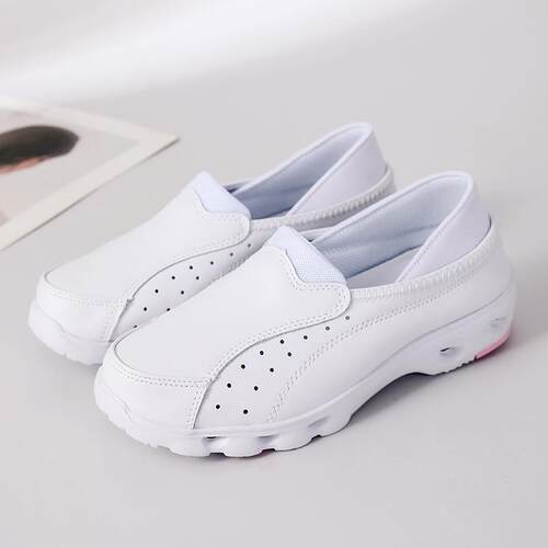 护士鞋女防滑软底透气工作鞋