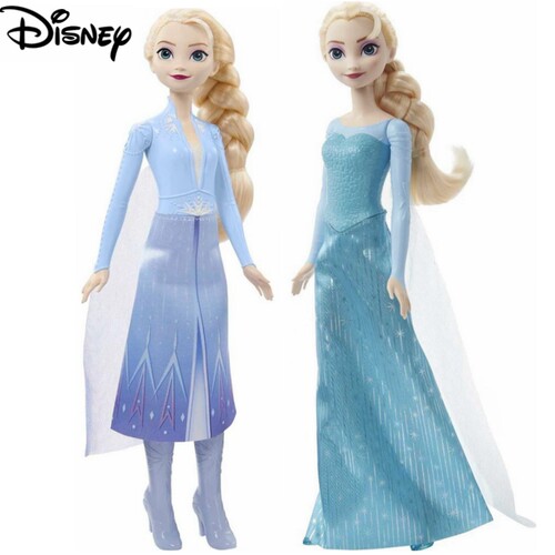 迪士尼冰雪奇缘艾莎公主娃娃玩具
