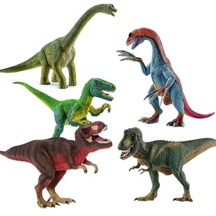 专柜正品德国Schleich思乐食肉恐龙模型霸王龙牛龙腕龙异特龙玩具