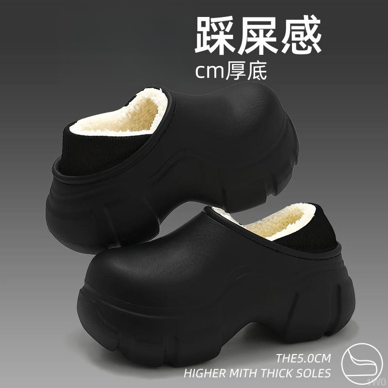 棉拖鞋女款冬季爆款新款外穿高级感ins风保暖包跟网红毛毛棉拖鞋