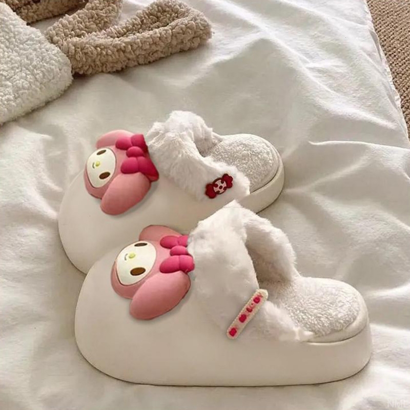 高颜值棉拖鞋女秋冬季外穿新款小众百搭耐脏保暖可拆卸防滑包头鞋