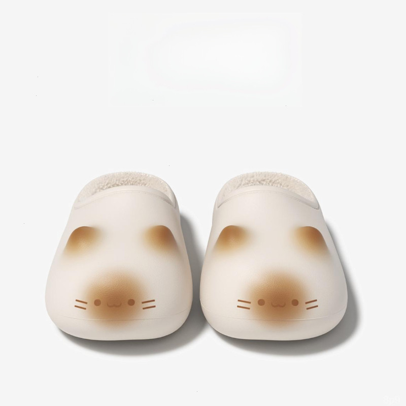 棉拖鞋女款2025新款爆款增高加绒厚底保暖卡通外穿居家时尚女棉拖