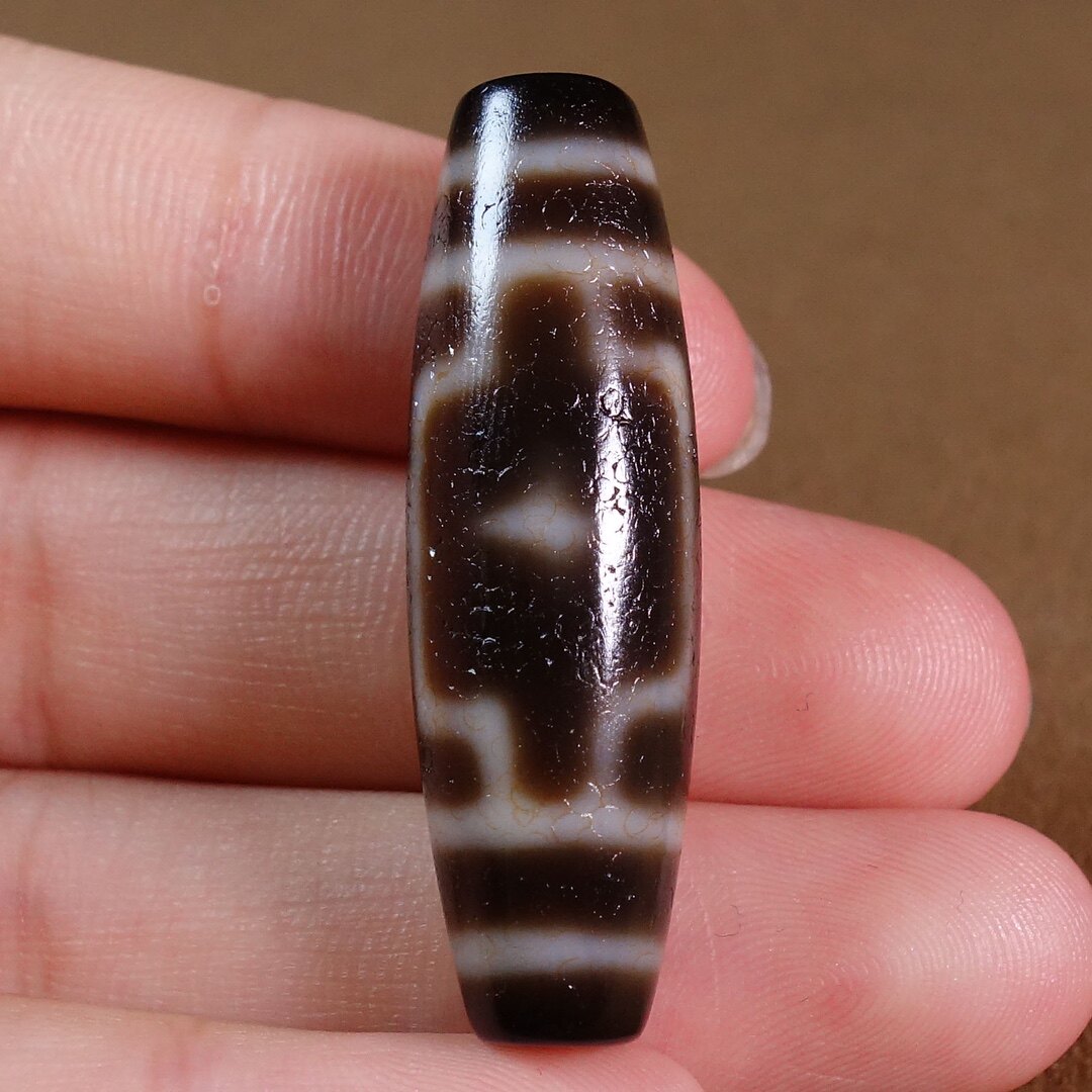 西藏民族风高油双星十字星辰天珠吊坠玛瑙金刚杵锁骨项链毛衣链