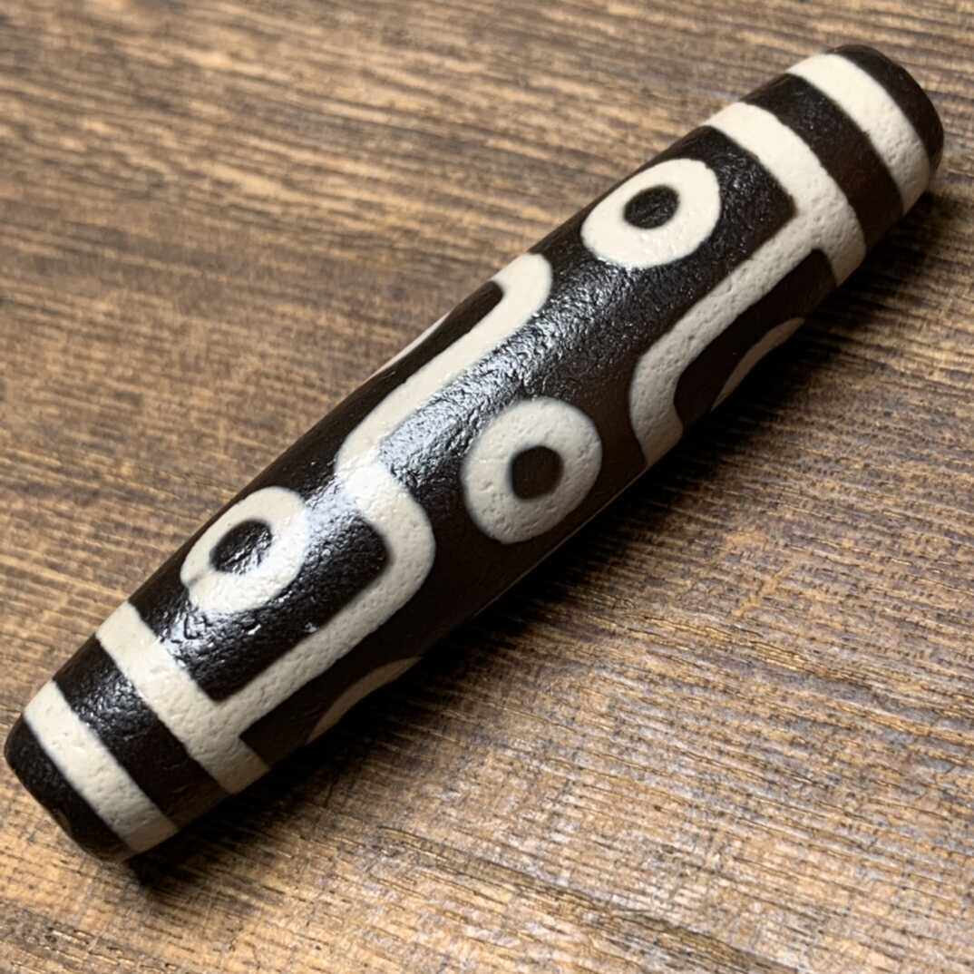 西藏民族风高油九眼天珠藏传真品9眼吊坠玛瑙天眼锁骨项链毛衣链