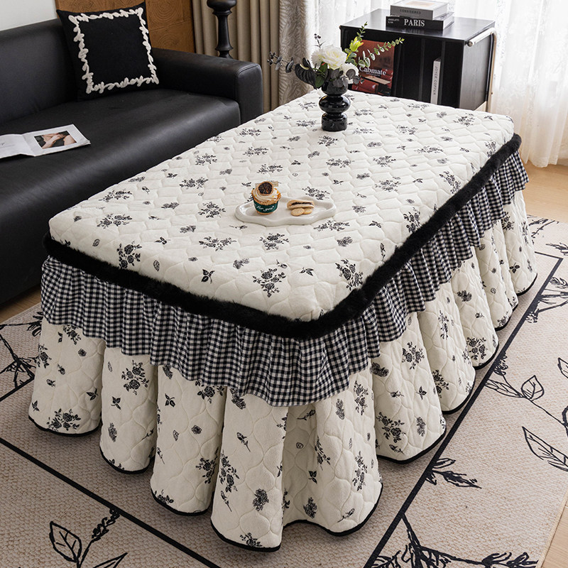 新款长方形烤火桌子罩套餐桌夹棉冬季加厚烤火被茶几电暖桌电炉罩,居家布艺,烤火罩,淘宝优惠券,粉丝福利购,淘宝优惠卷