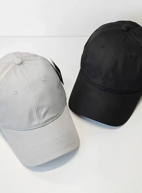 广告刺绣净版棒球帽子速干logo女百搭印刷鸭舌帽加工纯色定制