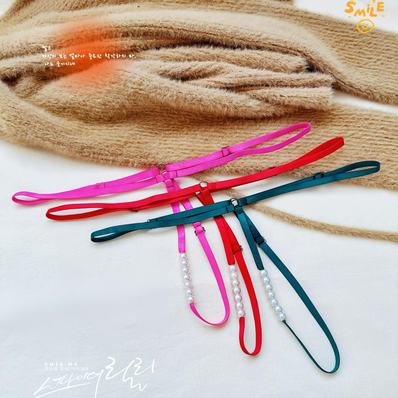 珍珠一根线按摩丁字裤