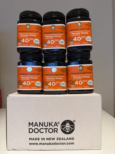 新西兰Manuka Doctor 麦卢卡蜂蜜MGO40+中老年肠胃健康500g