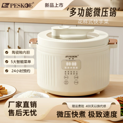 半球微压陶瓷釉多功能电饭煲