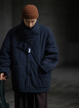 NOEARS户外日系防水山系外套男冬季加棉宽松ins棉衣复古高街保暖