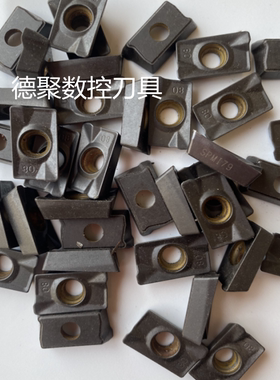 二手进口肯纳APMT1604SPM179数控立铣刀片25r0.8铣碳钢铸铁不锈钢