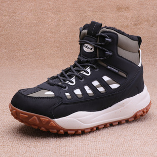 400克新雪丽棉户外鞋男宽楦徒步鞋新款POLECAT抗寒雪地休闲登山鞋