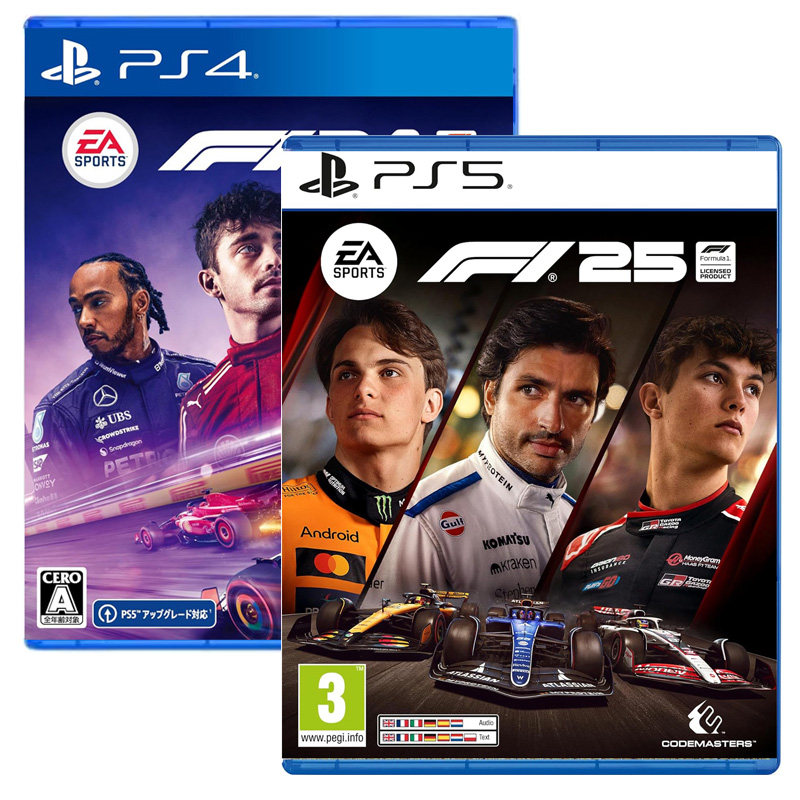 现货PS5 PS4 F1 25 赛车游戏 F1 2024 25一级方程式 中文 可双人