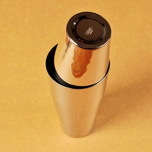 YUKIWA日式波士顿双厅 鸡尾酒调酒器 加厚美式调酒壶 英式雪克壶