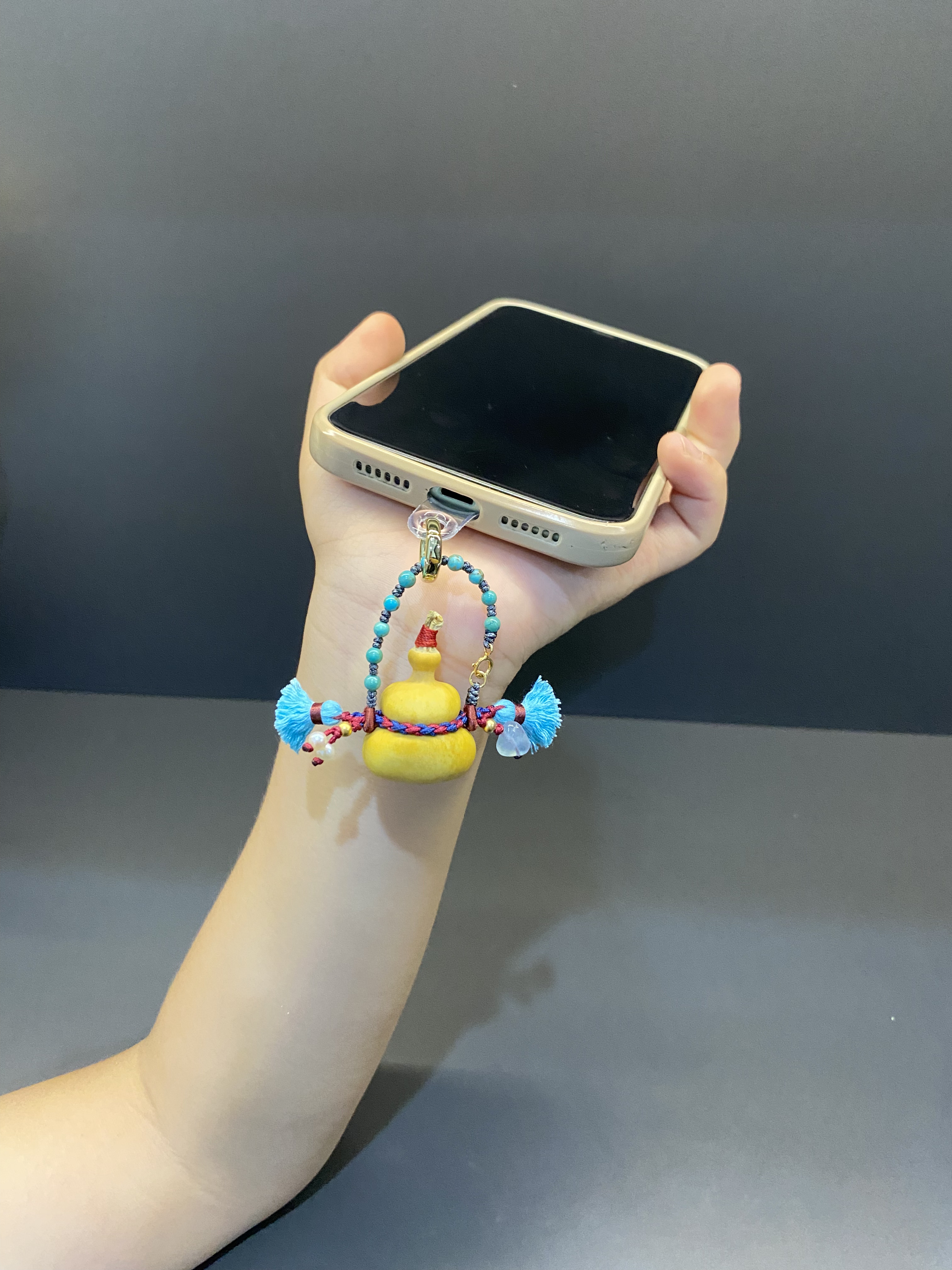 手工编绳拇指钱袋子葫芦手机挂件包包挂件车挂件