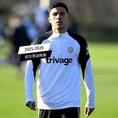 2025切尔西训练服半拉链长袖 卫衣赛前热身运动服球衣足球服