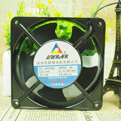 联翔12038 220V风扇 12厘米AF2123XSL AF2123XBL轴流机箱机柜风扇