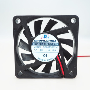 6CM直流風扇DC12V 24V含油軸承 SD6015B24M 全新盛仕風SD6015B12M