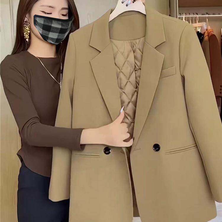 夹棉加厚小个子高级感棉服