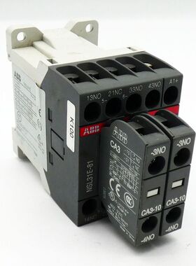 ABB NSL31E-81 NSL31E Hilfsschütz + 2x CA3-10 Hilfsschalter