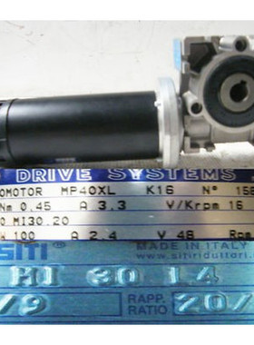 Drive-System Servomotor MP 40 XL K16 + Getriebe HI 30 L4 -un
