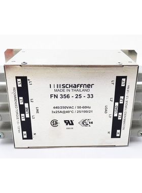 Schaffner FN 356-25-33 Netzfilter -unused/OVP-