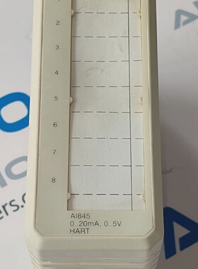 Module Analogique IO ABB AI845 Avec 8 Canaux DEntre Utilis