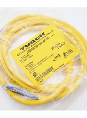 Turck RSC 4.4T-2/S3060 U-75291 250V 4A Leitung gelb -unused-
