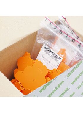 65x WAGO 2002-4192 20024192 Abschlu?platte -unused-