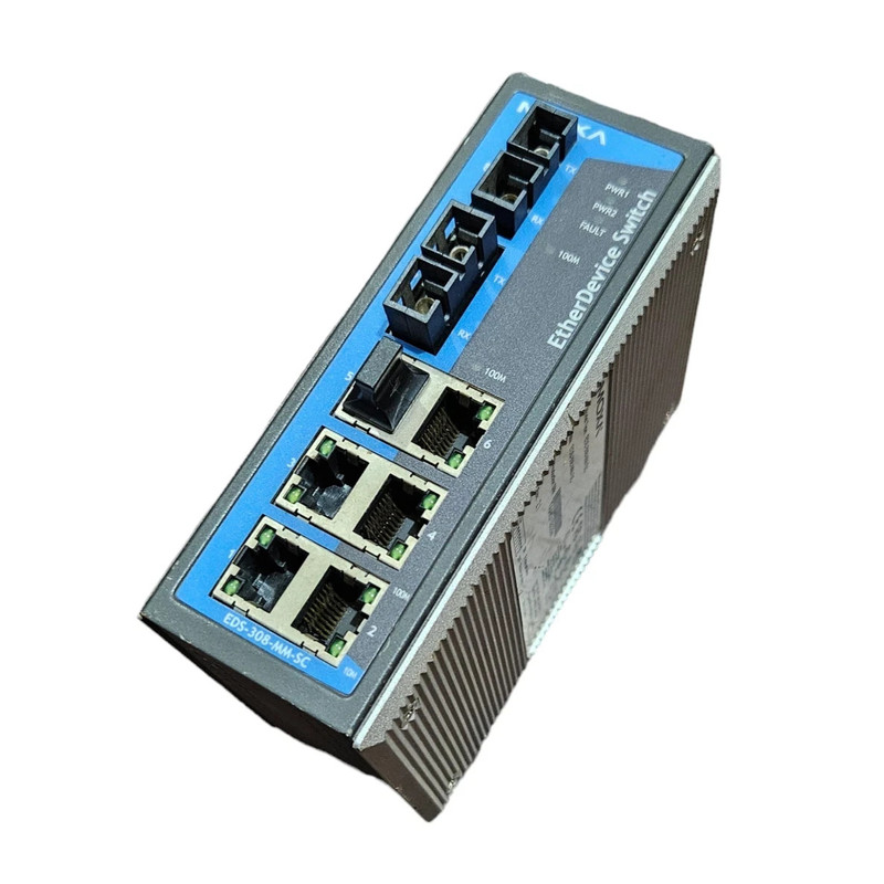 MOXA EDS-308-MM-SC ETHER 设备开关版本:2.1