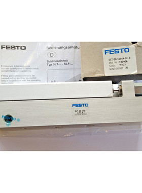 FESTO SLT-20-100-A-CC-B 197906 Mini-Schlitten - NEU/OVP - wo