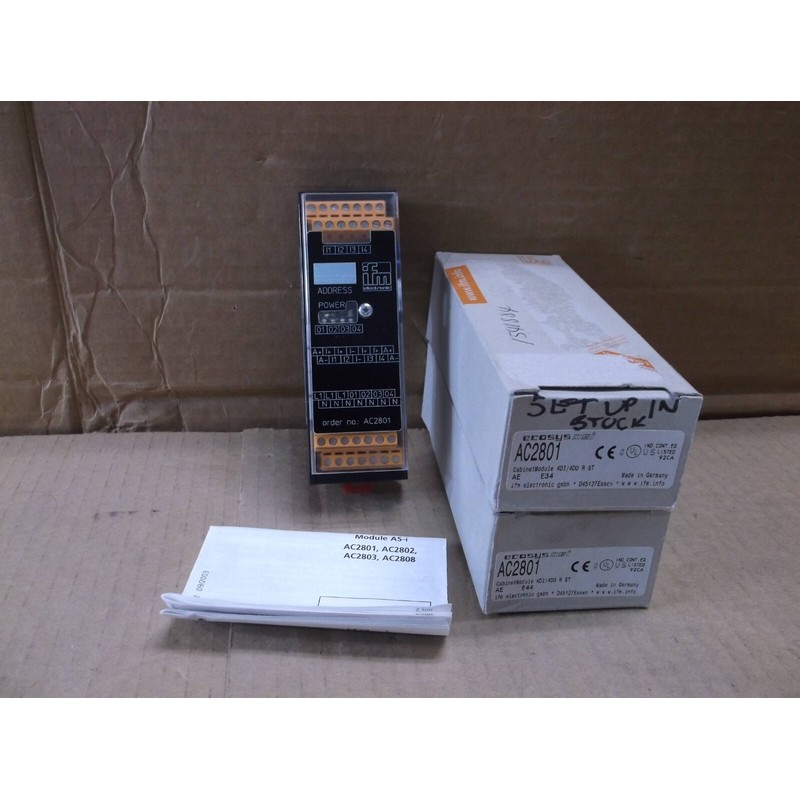 AC2801 IFM Efector Neuf Bo?te As-Interface Terminal CABINETM