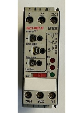 Schiele MBS timetron / Mehrbereich - Relais / 0,05 sec - 300