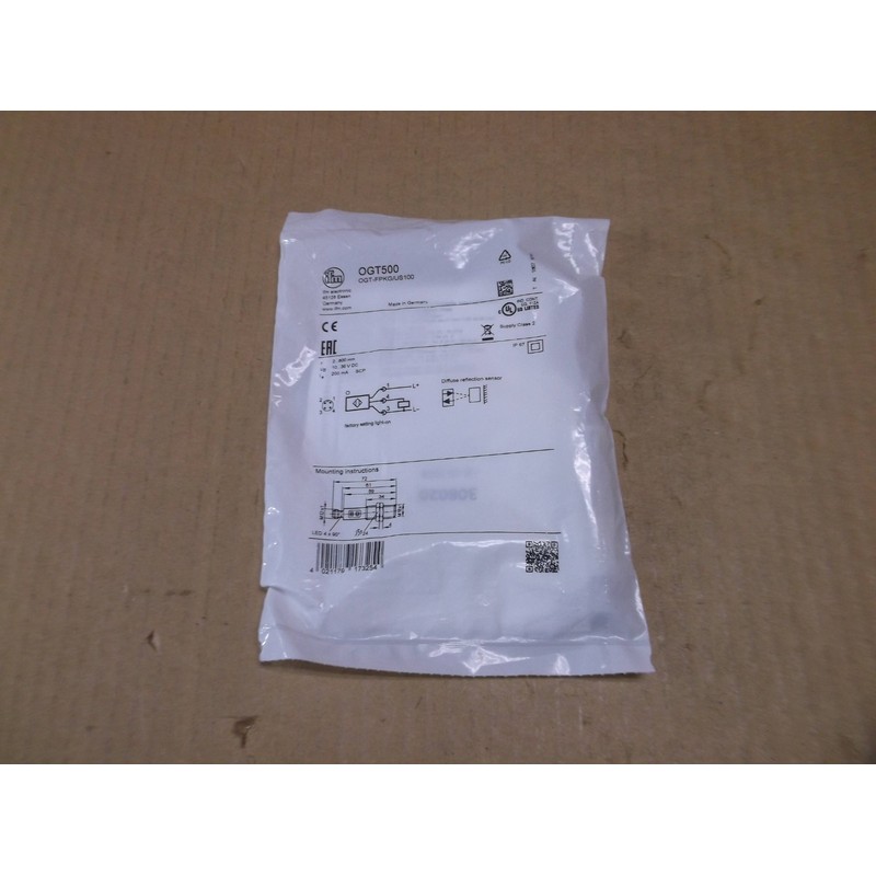 OGT500 IFM Efector 全新带盒光电开关传感器 OGT-FPKG/US100