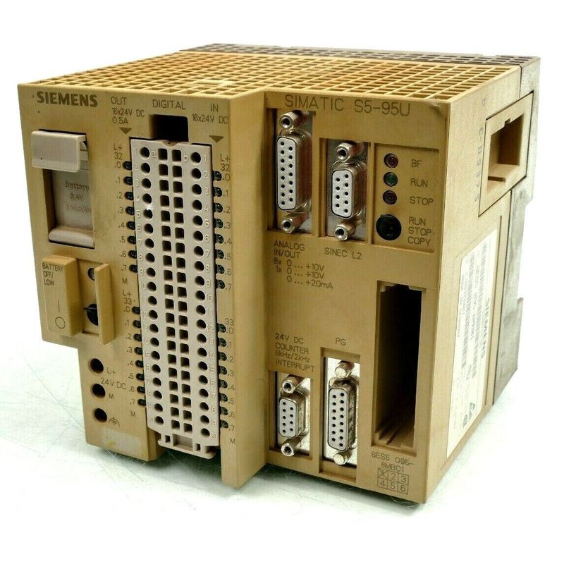 Siemens SIMATIC S5-95U Kompaktger?t 6ES5 095-8MB01 | E:01 |