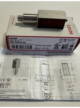 Leuze ReflexLichtschranke PRK 53642S8  PartNo 50112475  Neu