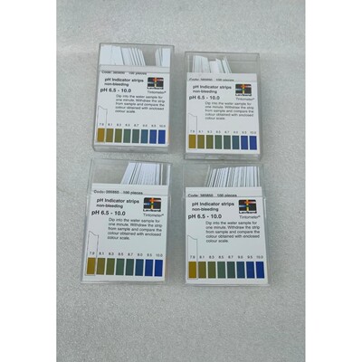 PH 指示灯条纹非 BLEEDING Ph 65 至 100 LOVIBOND 4 件装