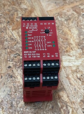 Allen-Bradley - MSR138.1DP - Safety Relay, 2 N.O. Instantane