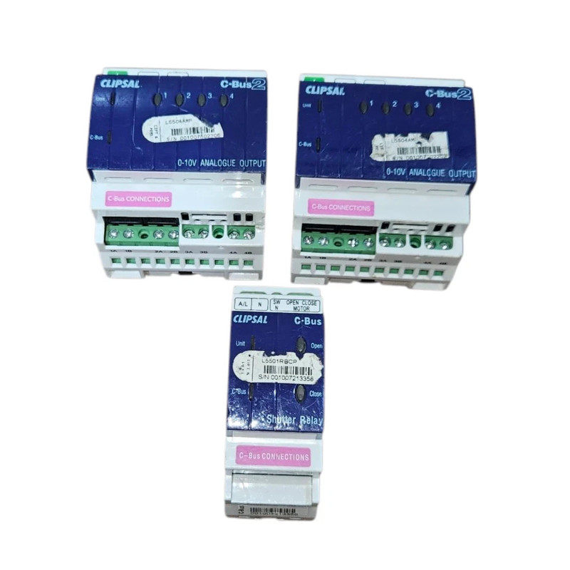 批量 02 件 CLIPSAL CBUS 2 L5504AMP 01 PCS CLIPSAL CBUS L5501
