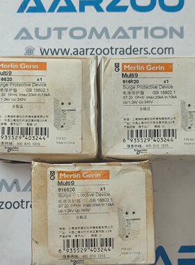 Lote De 3 Merlin Gerin Multi9 Oleada Protector Device Schnei