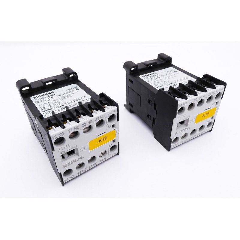 2x Siemens Iskamatic 3TH2031-0HX4 3TH2 031-0HX4 Koppelschüt